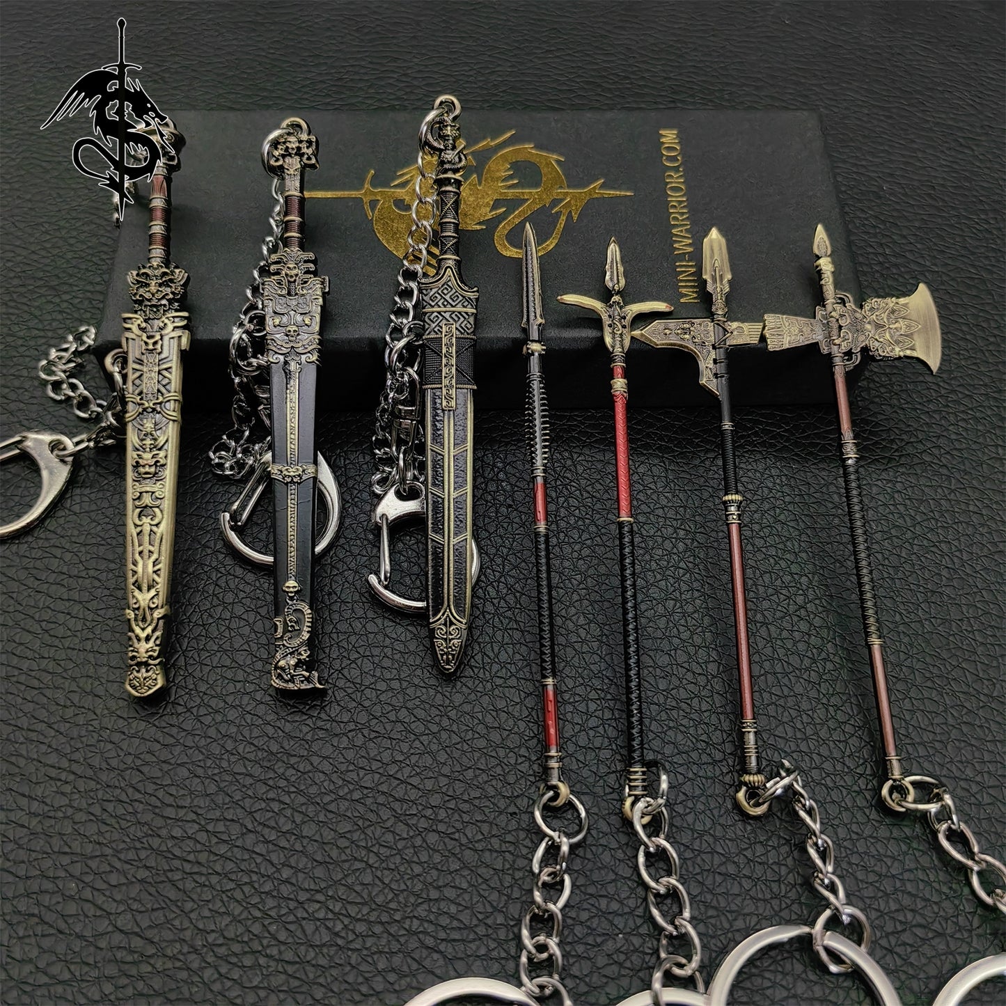 The Investiture of The Gods Mini Swords keychain