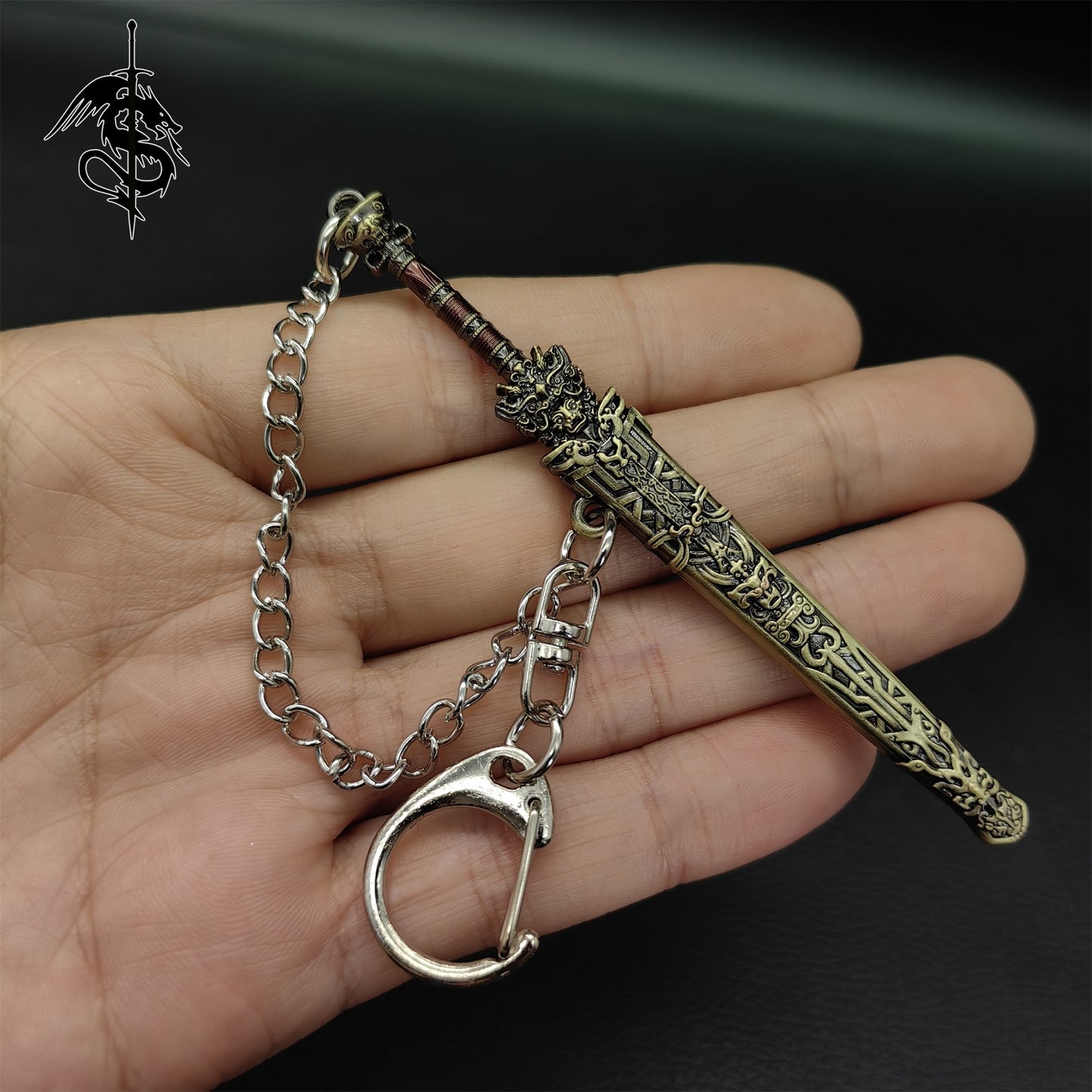 The Investiture of The Gods Mini Swords keychain