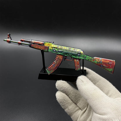 Hot Game CS2 AK47 The Outsiders Metal Replica Game Prop Collectible
