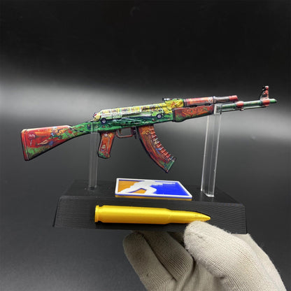 Hot Game CS2 AK47 The Outsiders Metal Replica Game Prop Collectible