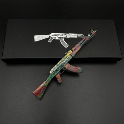 Hot Game CS2 AK47 The Outsiders Metal Replica Game Prop Collectible