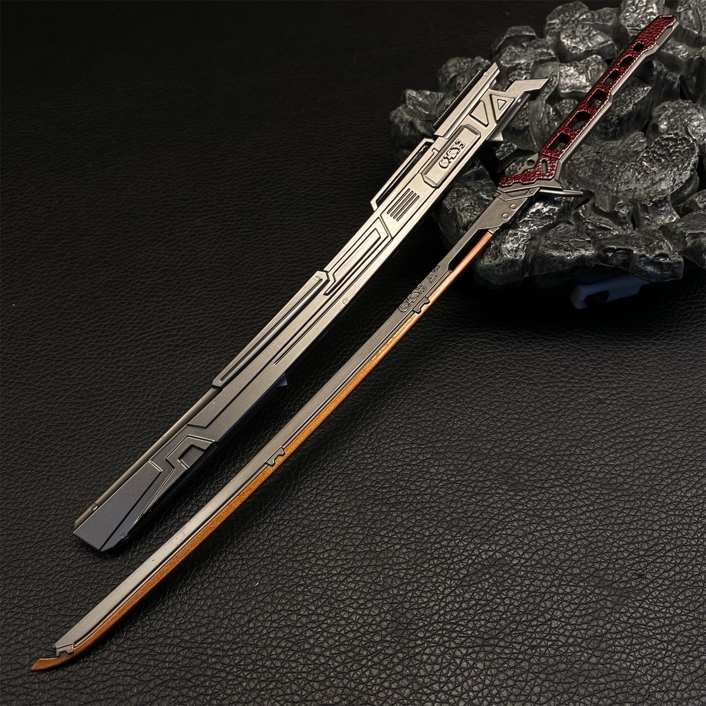 Thermal Katana "Errata"Sword Metal Mini Replica