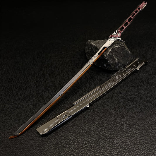 Thermal Katana "Errata"Sword Metal Mini Replica