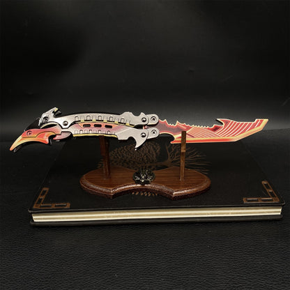 Metal Thunder Flame  Butterfly Knife Replica