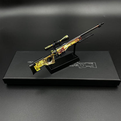 CS2 Game Peripheral - Dragon Lore AWP Metal Replica Game Prop Collectible