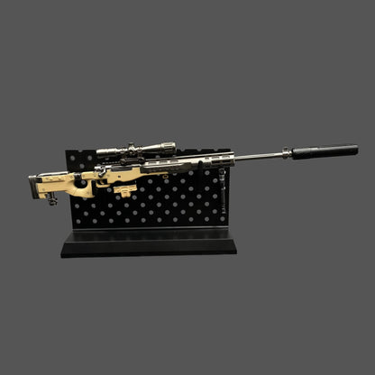 Metal Delta Force AWM Sniper Rifle Miniature