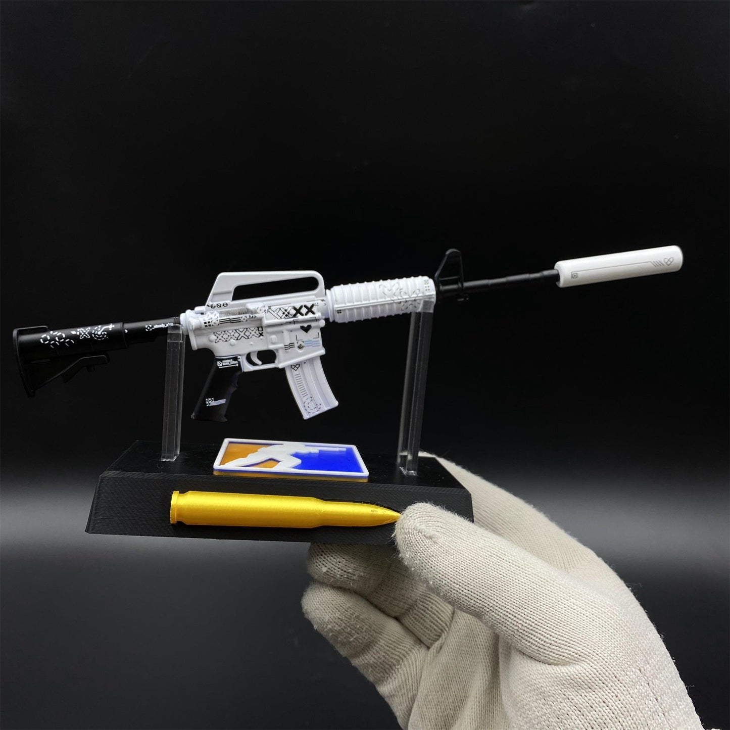 CS2 Game Peripheral - Printstream M4A1-S Metal Replica Game Prop Collectible