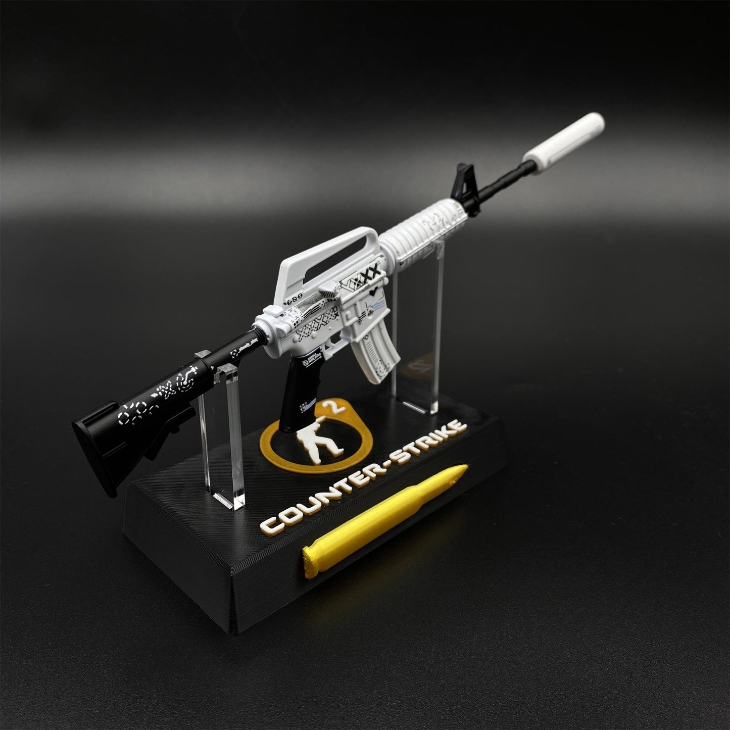 CS2 Game Peripheral - Printstream M4A1-S Metal Replica Game Prop Collectible