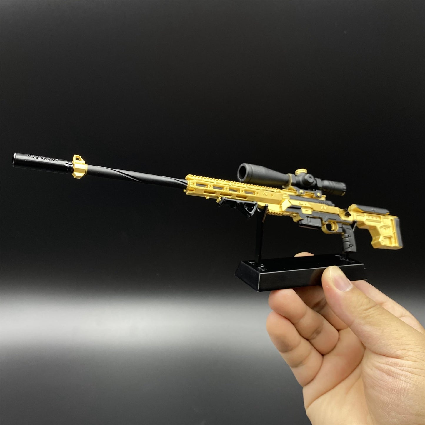 Metal Delta Force Hot Skin M700 Sniper Rifle Miniature
