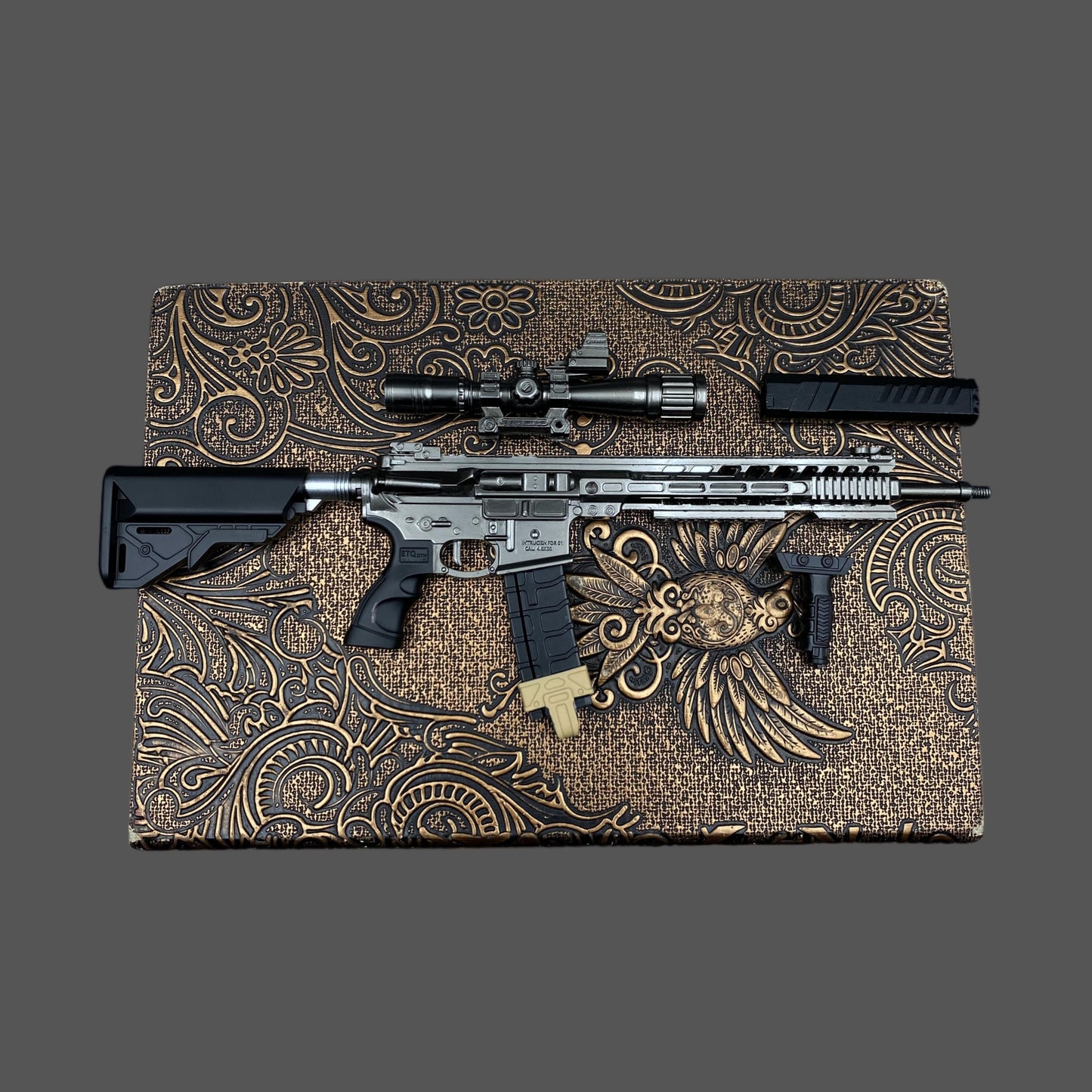 Delta Force MK4 SMG Metal Miniature