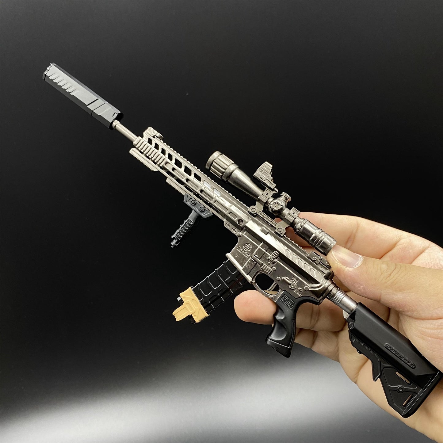 Delta Force MK4 SMG Metal Miniature