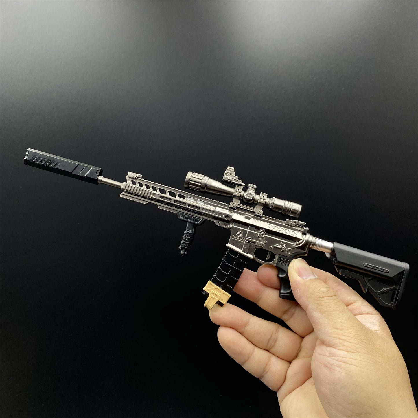 Delta Force MK4 SMG Metal Miniature