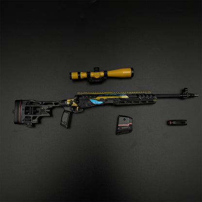 DF SV-98 Speed Rush Skin Sniper Rifle Metal Miniature