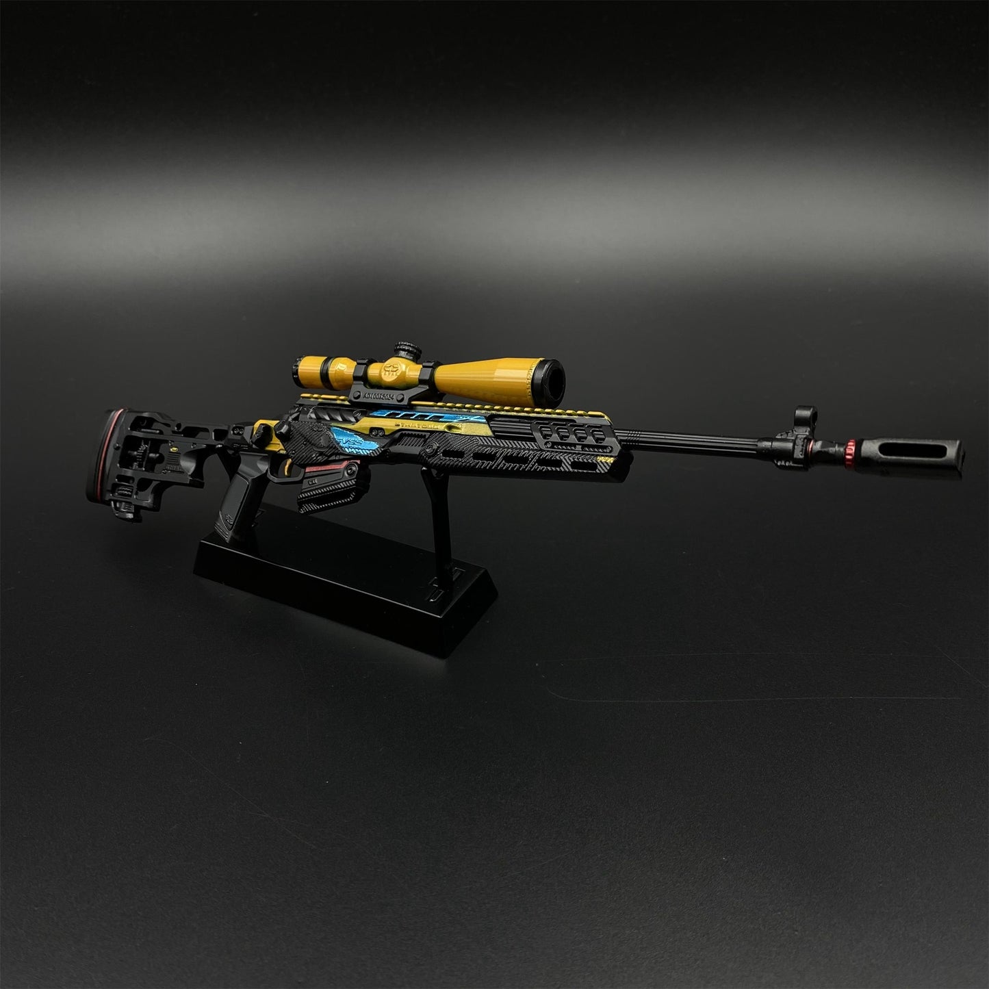 DF SV-98 Speed Rush Skin Sniper Rifle Metal Miniature