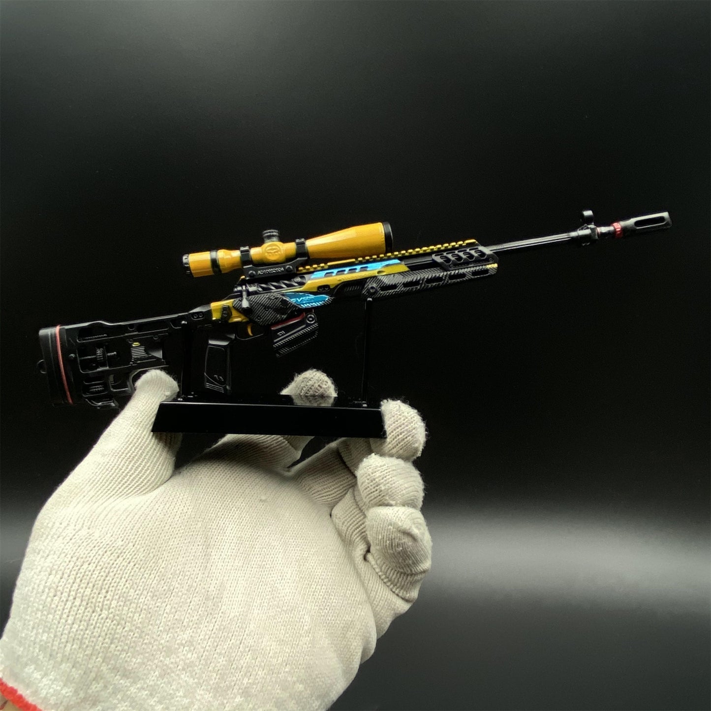 DF SV-98 Speed Rush Skin Sniper Rifle Metal Miniature
