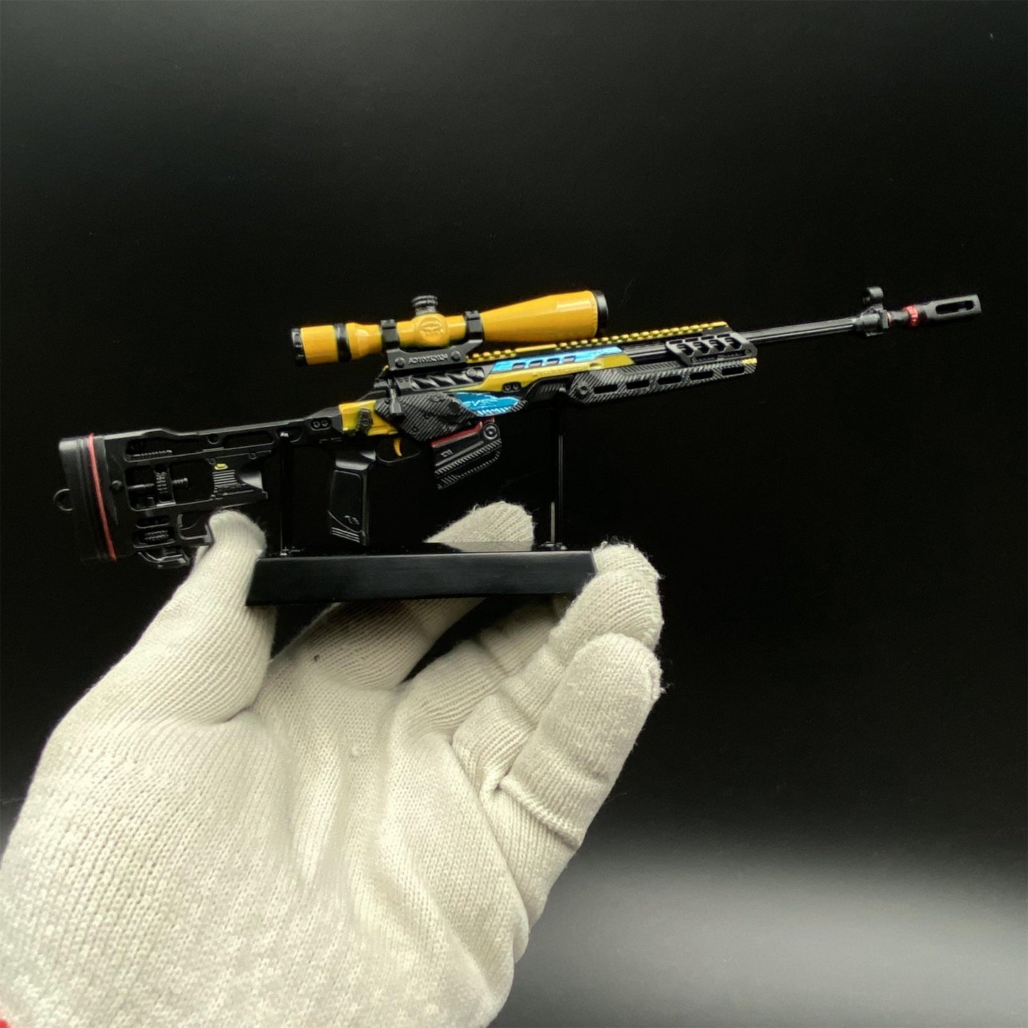 DF SV-98 Speed Rush Skin Sniper Rifle Metal Miniature