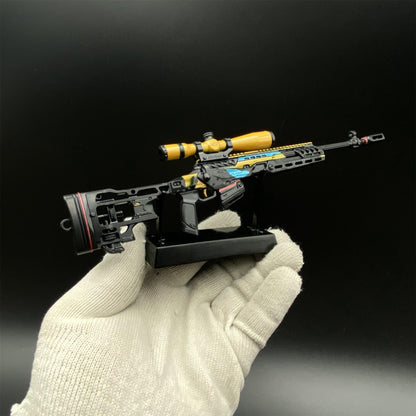 DF SV-98 Speed Rush Skin Sniper Rifle Metal Miniature