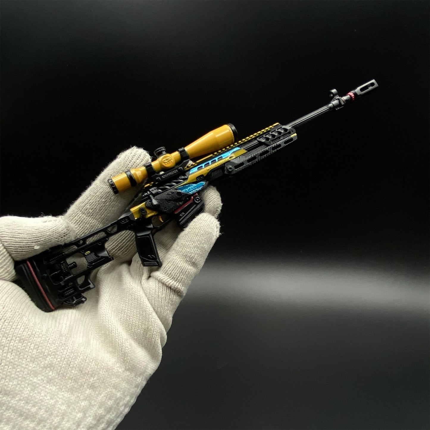 DF SV-98 Speed Rush Skin Sniper Rifle Metal Miniature