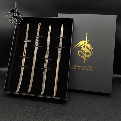 Game Swords Replica 4 in 1 Gift Box