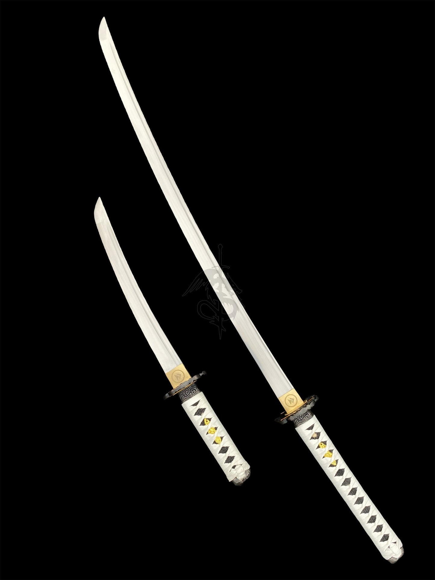 Anime Life-Size Katana Metal Props 2 In 1 Pack