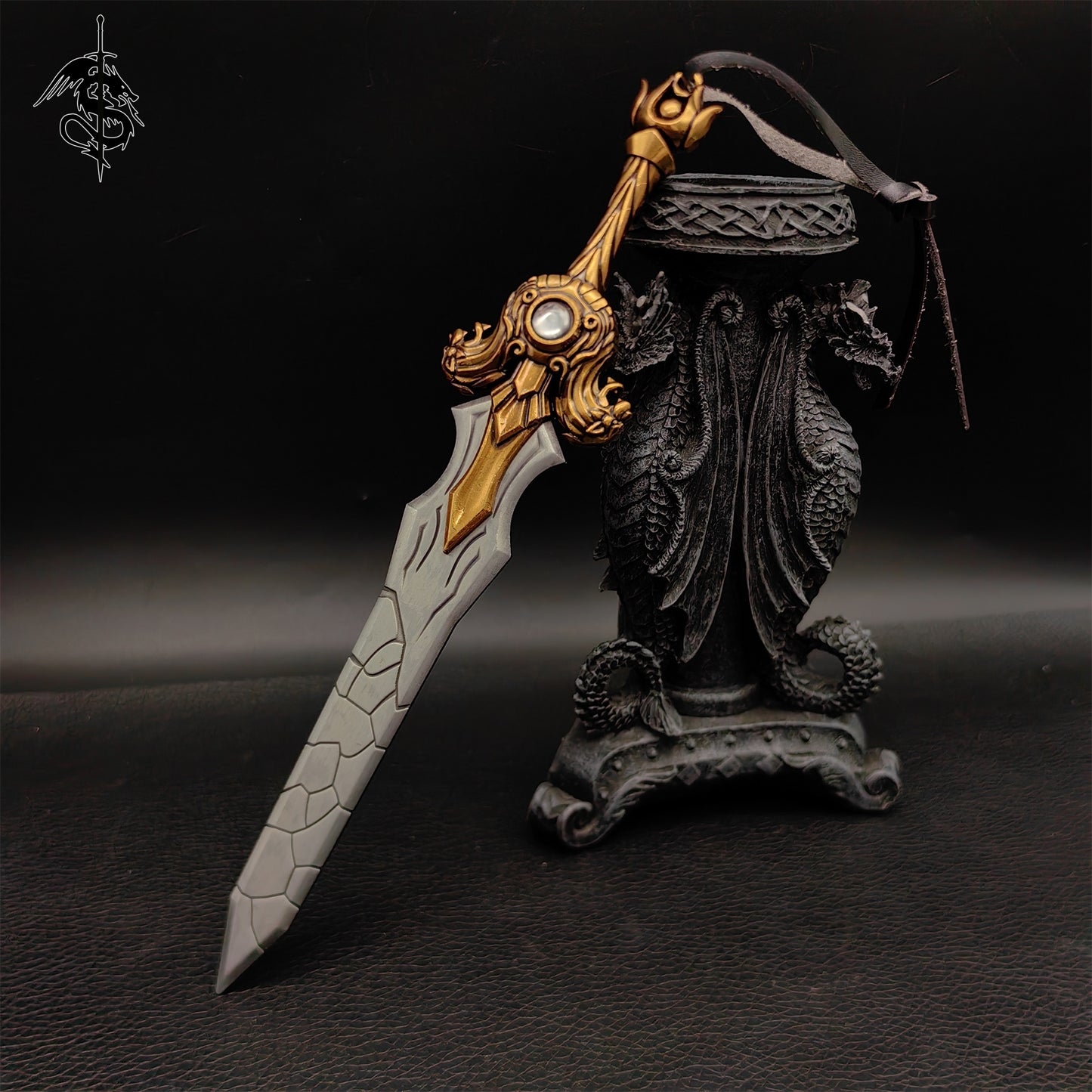 WOW Metal Turalyon Sword Game Prop