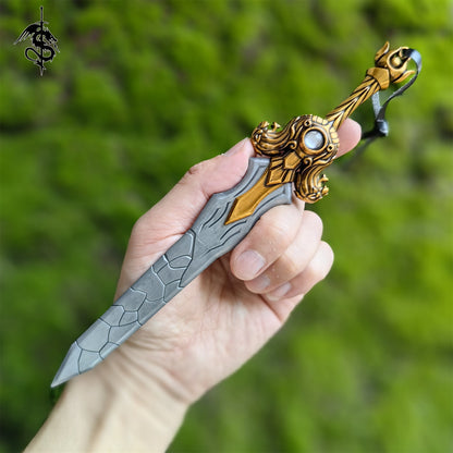 WOW Metal Turalyon Sword Game Prop