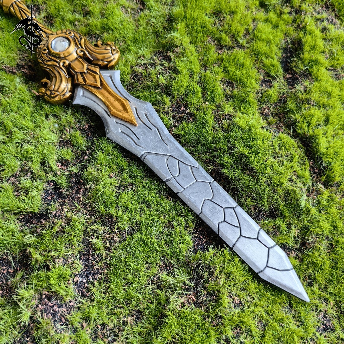 WOW Metal Turalyon Sword Game Prop