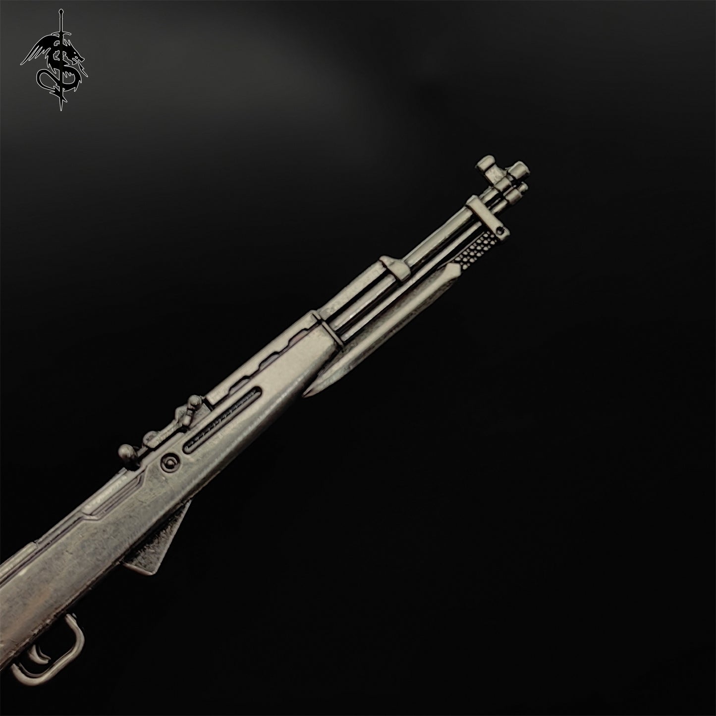 Metal Type-56 Semi Automatic Rifle Gun Keychain