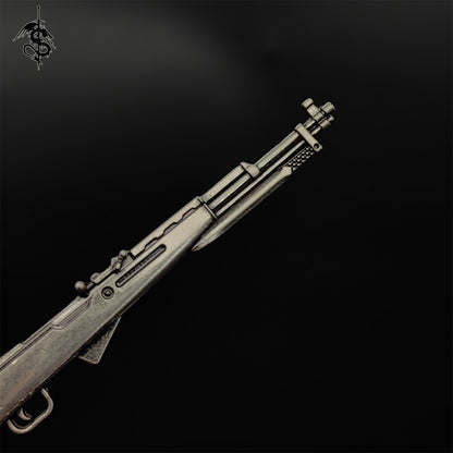 Metal Type-56 Semi Automatic Rifle Gun Keychain