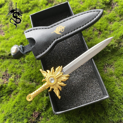 El'druin Tyrael Sword EDC Tool Handy Knife Archangel Tyrael Weapon