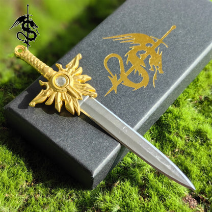 El'druin Tyrael Sword EDC Tool Handy Knife Archangel Tyrael Weapon