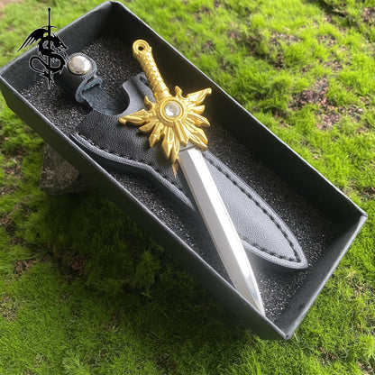 El'druin Tyrael Sword EDC Tool Handy Knife Archangel Tyrael Weapon