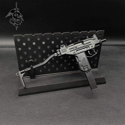 UZI Submachine Metal Gun Model Black Small Replica