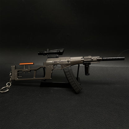 Tiny VSS Rifle Gun Metal Replica