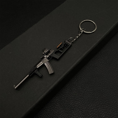 Tiny VSS Metal Gun Keychain