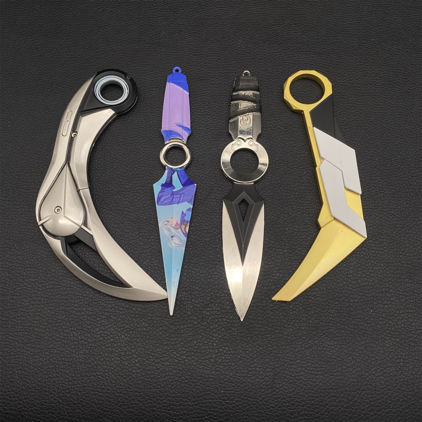 Val Game Karambit Metal Replica 4 In 1 Gift Box USA Stock
