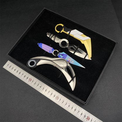Val Game Karambit Metal Replica 4 In 1 Gift Box USA Stock