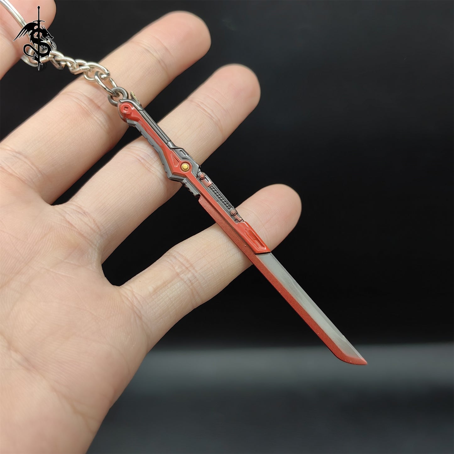 Mini Overdrive Blade Metal keychain