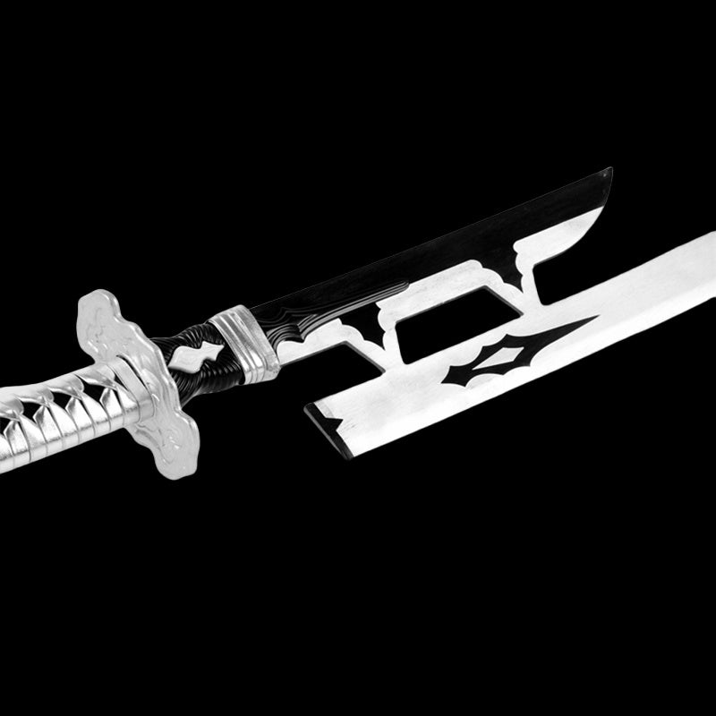 Virtuous Treaty White Katana Life-size Metal Replica
