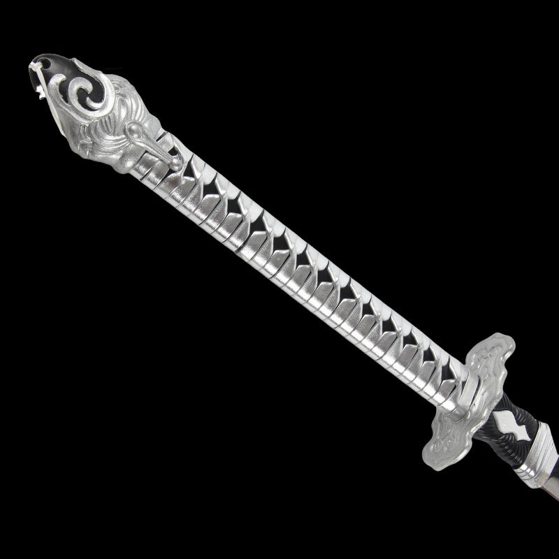 Virtuous Treaty White Katana Life-size Metal Replica