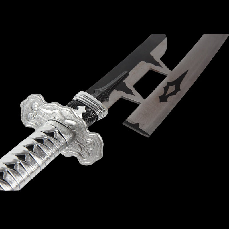 Virtuous Treaty White Katana Life-size Metal Replica