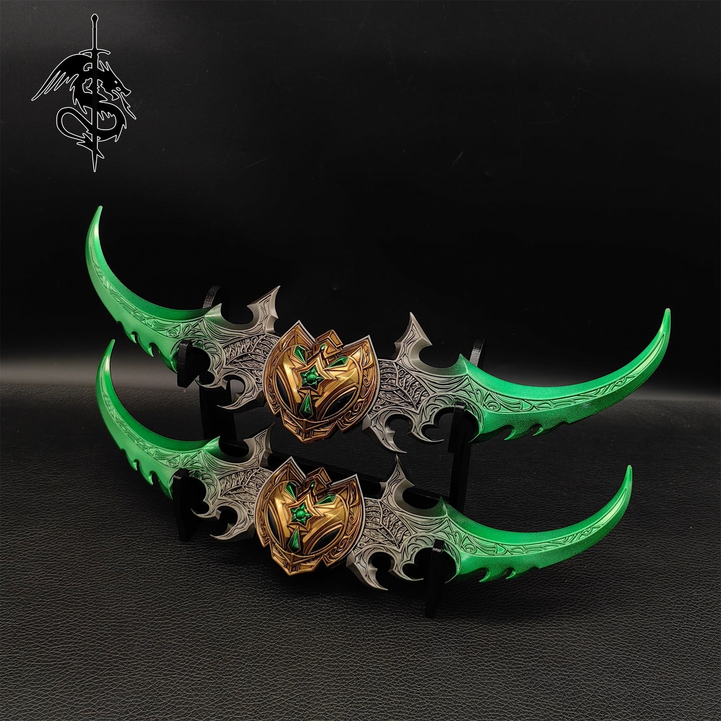 Illidan Stormrage Warglaive of Azzinoth Metal Handicraft