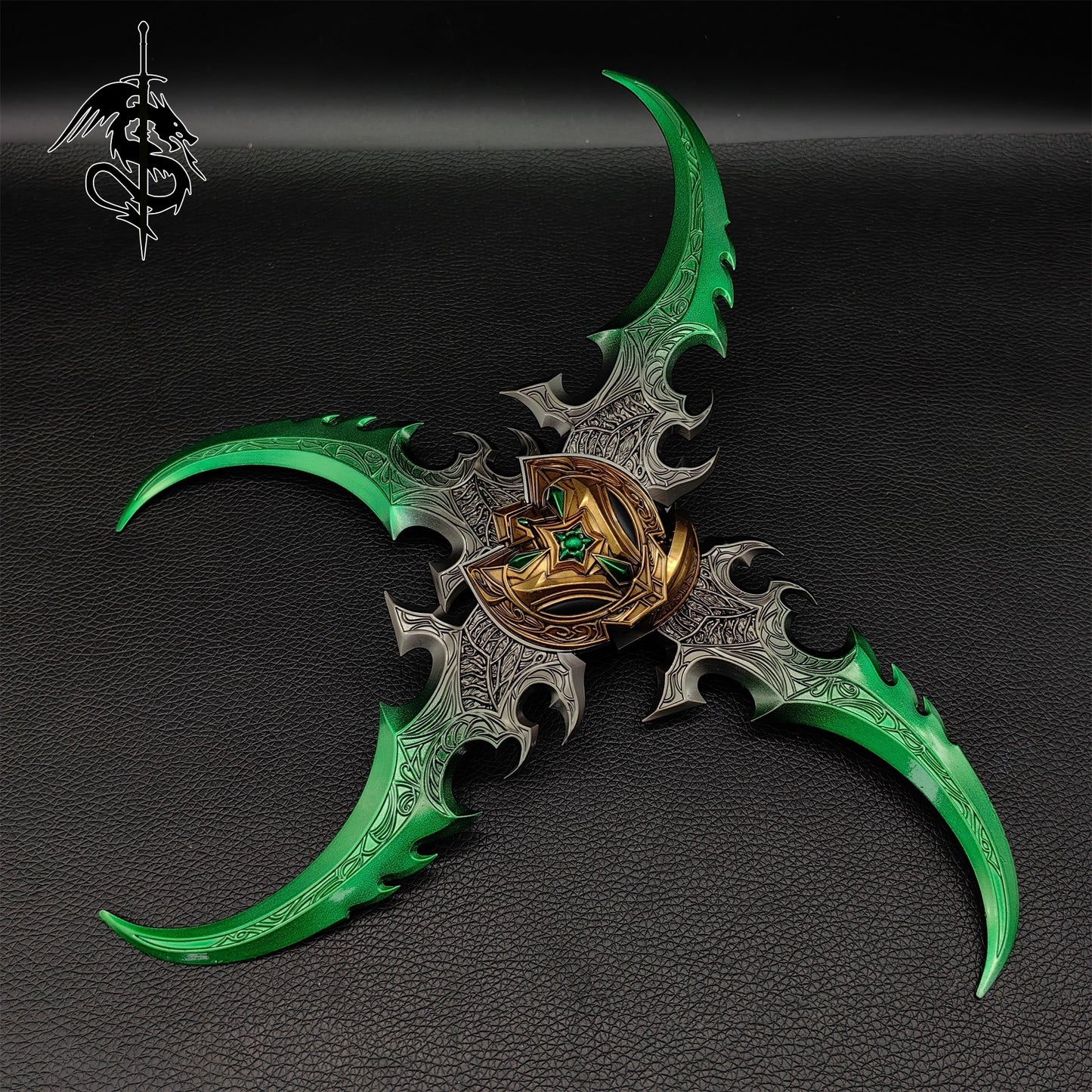 Illidan Stormrage Warglaive of Azzinoth Metal Handicraft