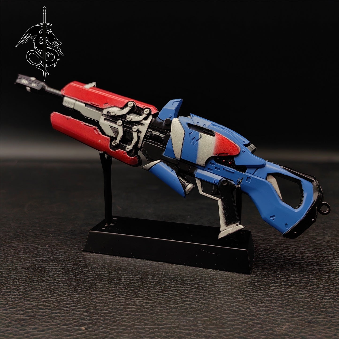 Widowmaker Sniper Rifle Miniature Gun Metal OW Game Weapon 