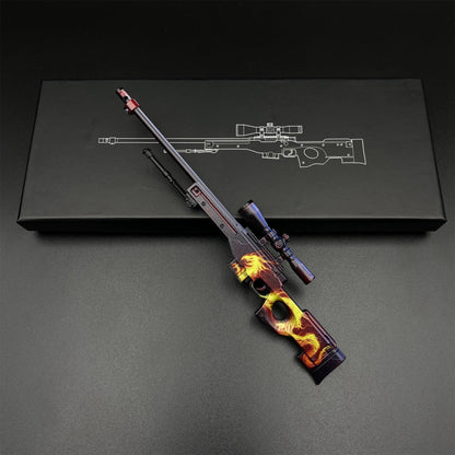 Hot Game CS2 Wildfire AWP Metal Replica Game Prop Collectible