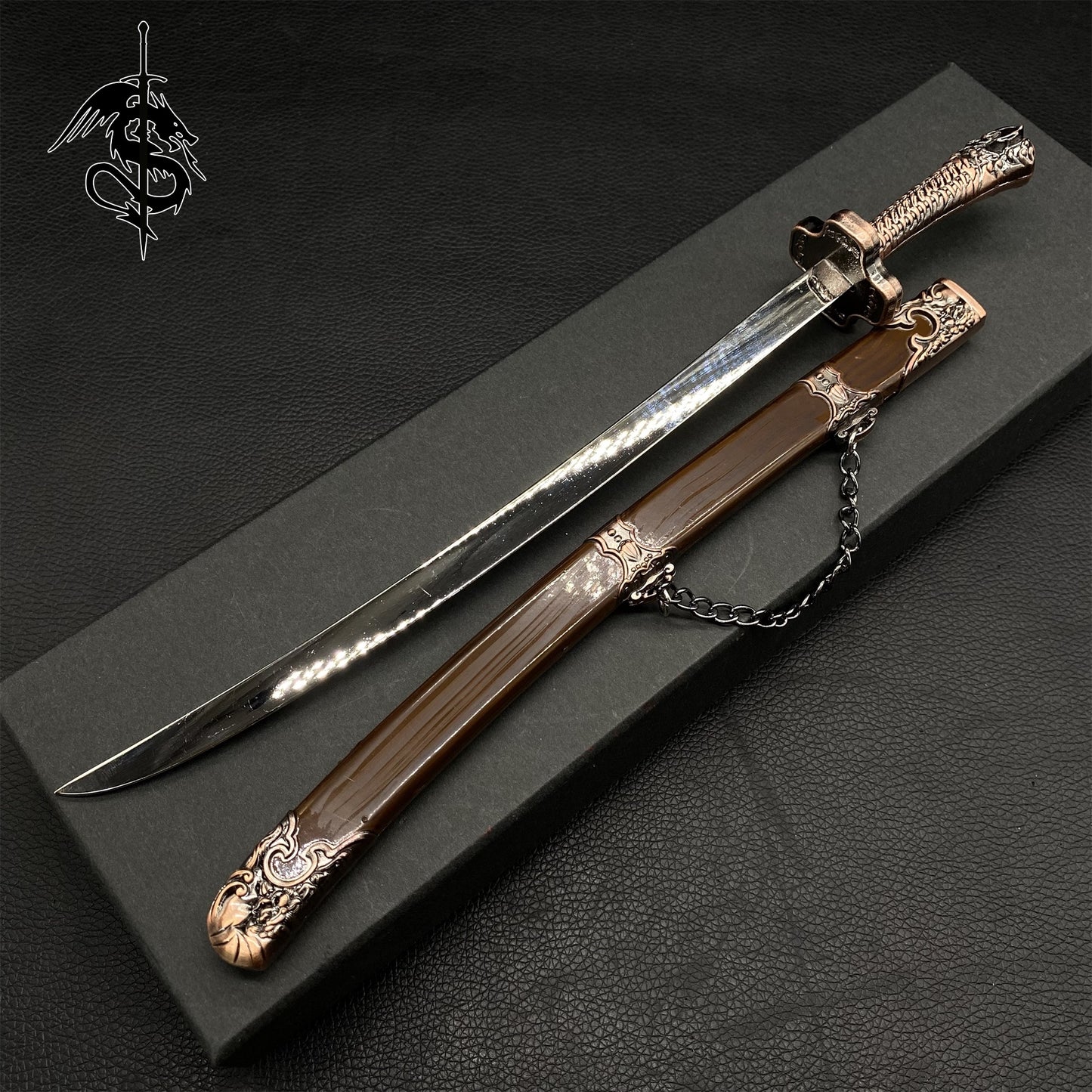 Chinese Wildgoose Wing Sword Metal Replica