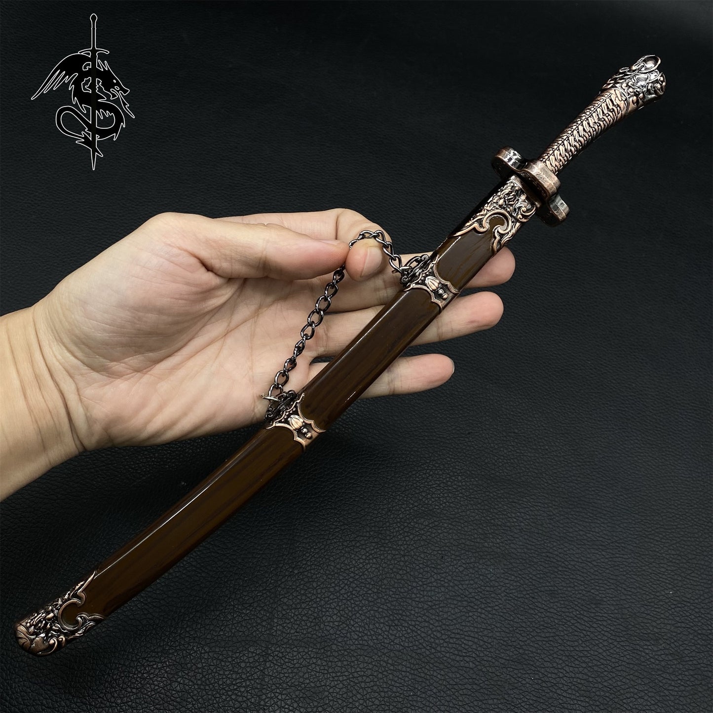 Chinese Wildgoose Wing Sword Metal Replica