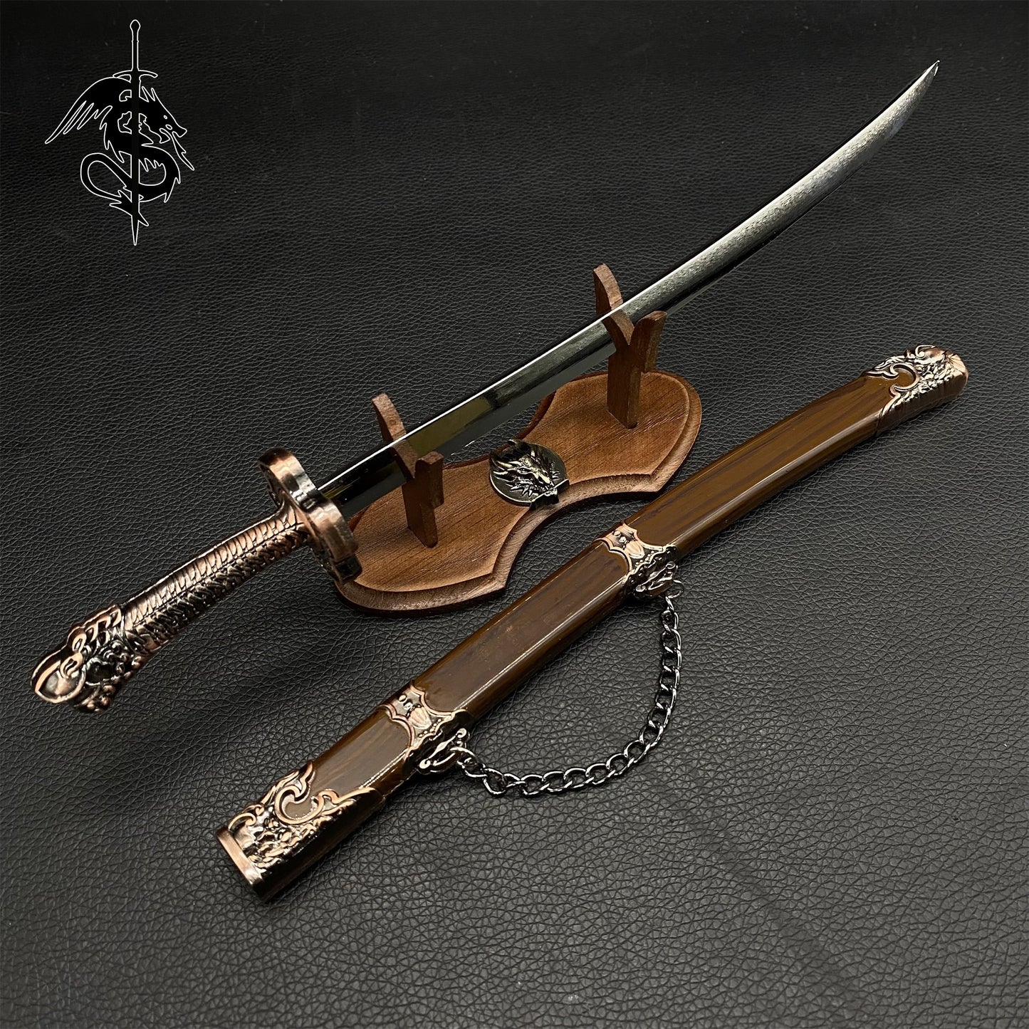 Chinese Wildgoose Wing Sword Metal Replica