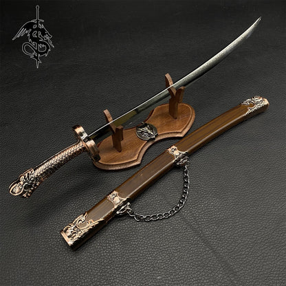 Chinese Wildgoose Wing Sword Metal Replica