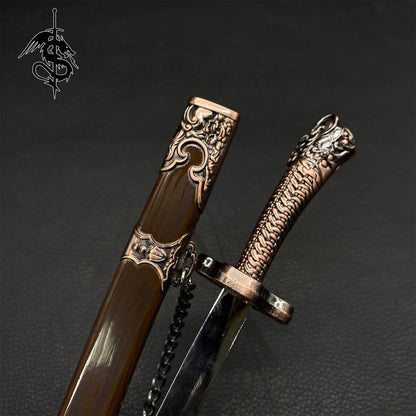 Chinese Wildgoose Wing Sword Metal Replica